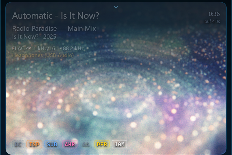 Diamond Dust Stage on the same stream